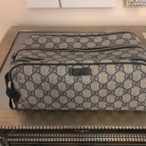 Guccisima blue toiletry bag